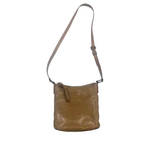 Frye Melissa Swing Pack Leather Crossbody Bag With Adjustable Strap & Zipper - Picture 1 of 9